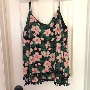 Floral tank top